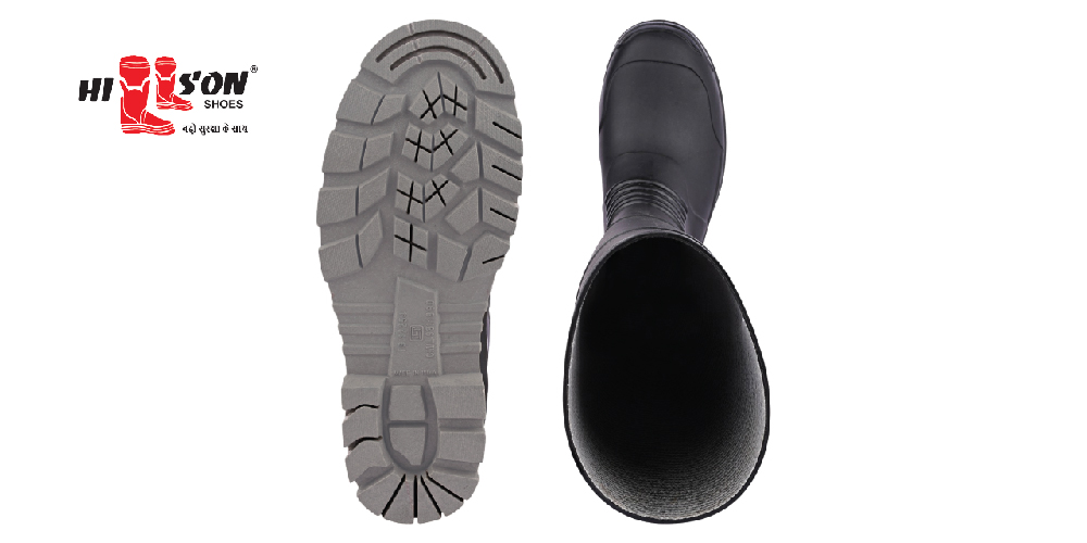 Hillson Torpedo 212 Fully Moulded Hard PVC Gumboots_3