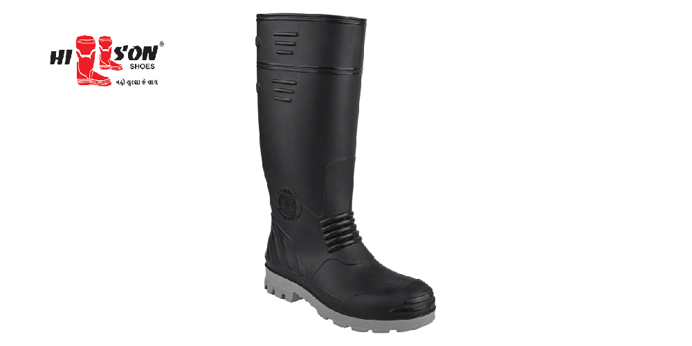 Hillson Torpedo 212 Fully Moulded Hard PVC Gumboots_2