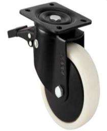100 mm Polyurethane Swivel Caster Wheel 140 kg_0