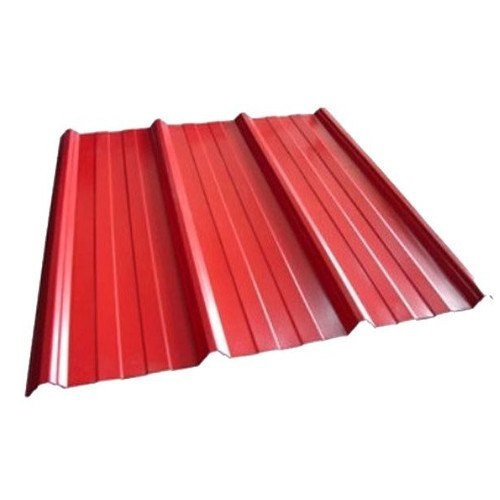 JSW Everglow Double Trapezoidal PPGL Roofing Sheet_0