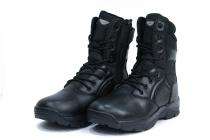 Omni Viper Buff CG Leather Plain Toe Safety Shoes Black_0
