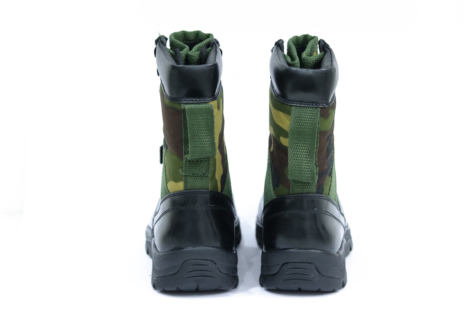 Omni Trooper Buff CG Leather Plain Toe Safety Shoes Black_2