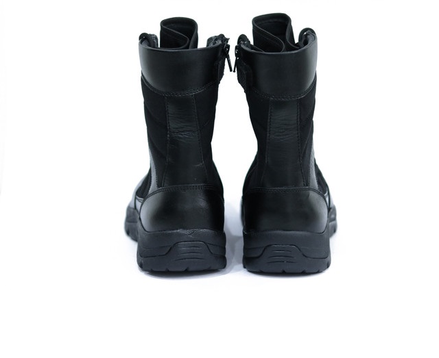 Omni Marshal Buff CG Leather Plain Toe Safety Shoes Black_3