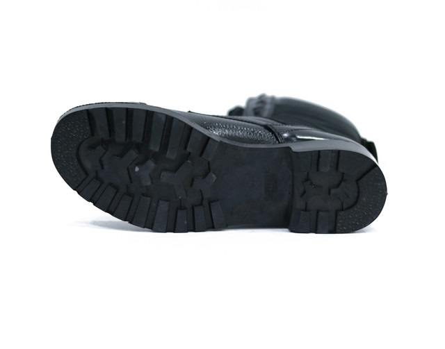 Omni DVS Buff Barton Leather Plain Toe Safety Shoes Black_2