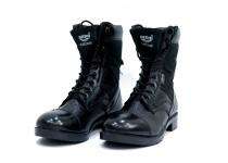 Omni DVS Buff Barton Leather Plain Toe Safety Shoes Black_0