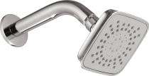 Blues OHS-046 Overhead Single Flow Shower 4 inch Stainless Steel_0