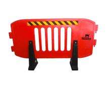 Nilkamal Interlocking Intermediate Type LLDPE Barricades 2160 x 400 x 1250 mm_0