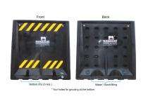 Nilkamal Water Fillable LLDPE Barricades 1850 x 410 x 1885 mm_0