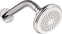 Blues OHS-047 Overhead Single Flow Shower 5 inch Stainless Steel_0