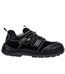 Allen Cooper 82127AC1156BLK Real Leather Steel Toe Safety Shoes Black_0