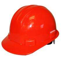 Karam PVC Red Air Ventilated Safety Helmets_0