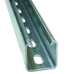 DIVY Galvanized Steel Slotted Strut Channel 41 x 81 mm_0