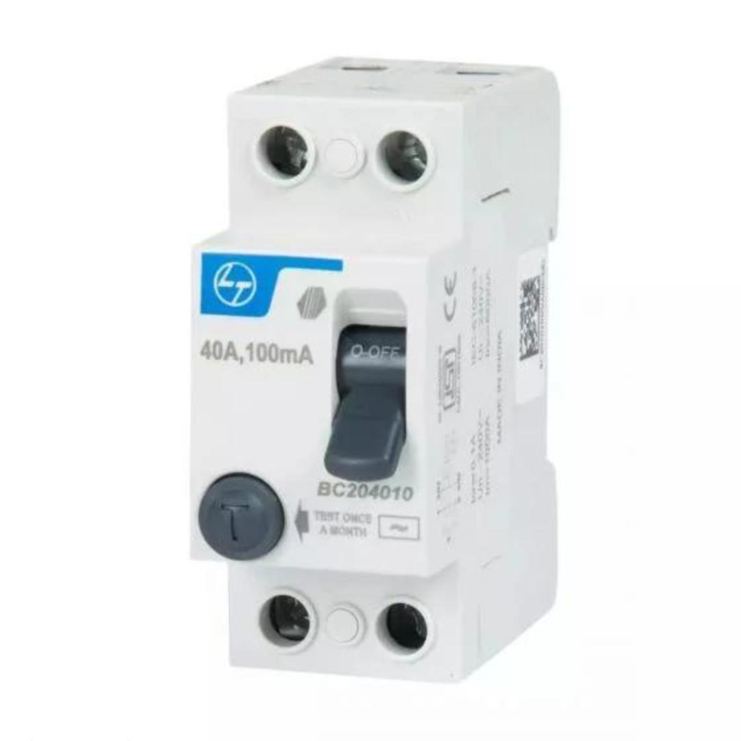 L&T BC204010 40 A Double Pole 100 mA RCCB_2