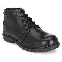 ArmaDuro ADR1007 Leather Steel Toe Safety Shoes Black_0