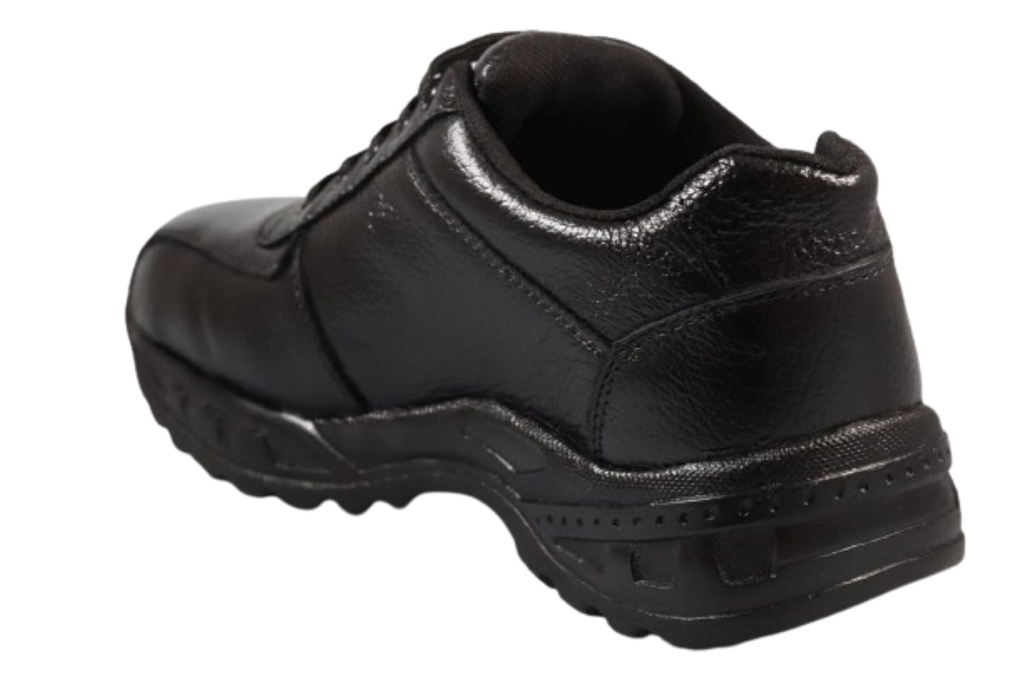 DBN STYLE 004 Real Leather Steel Toe Safety Shoes Black_2