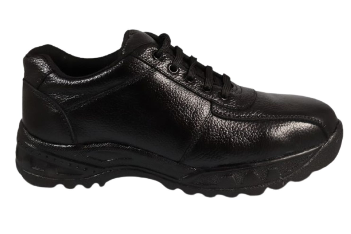 DBN STYLE 004 Real Leather Steel Toe Safety Shoes Black_1