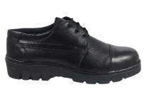 DBN STYLE 005 Real Leather Steel Toe Safety Shoes Black_0