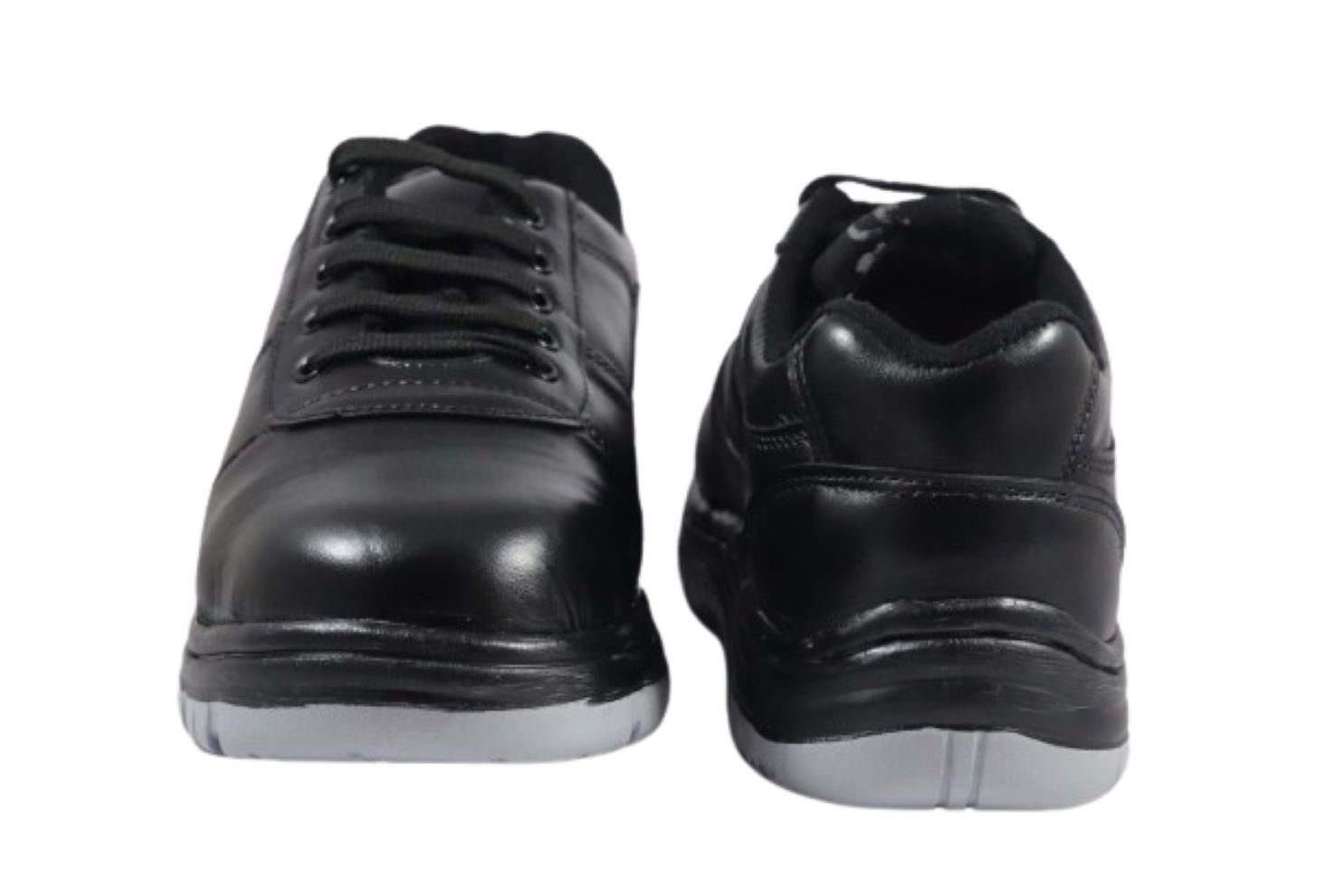 DBN STYLE 006 Real Leather Steel Toe Safety Shoes Black_3