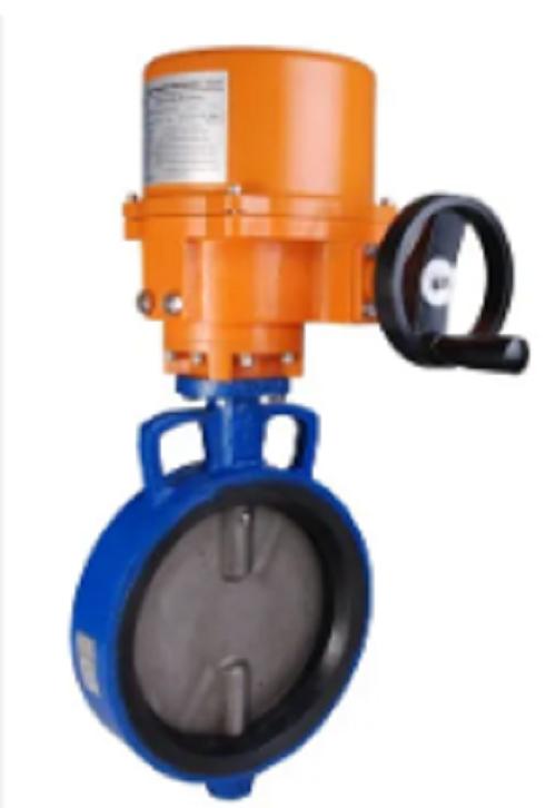 Cair 100 mm Motorized Cast Iron Ball Valves Wafer_1