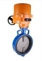 Cair 100 mm Motorized Cast Iron Ball Valves Wafer_0