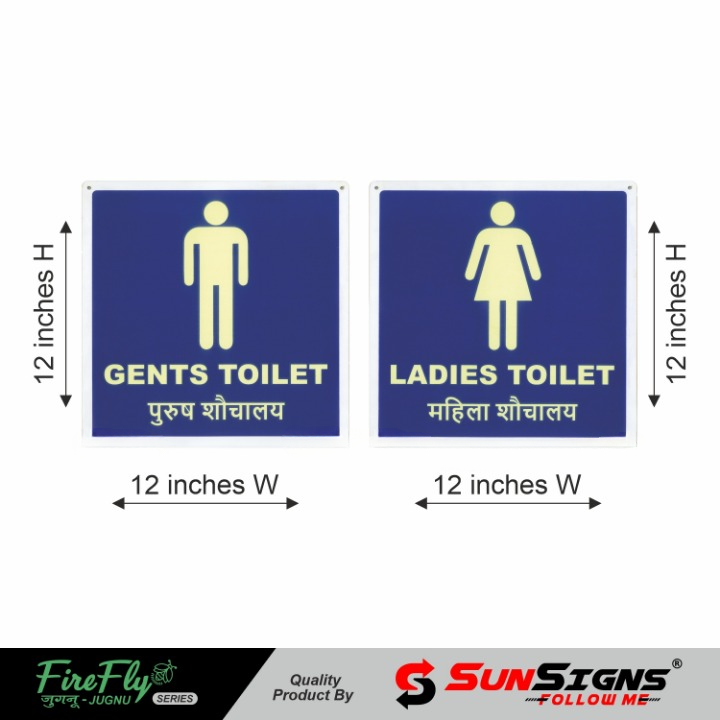 SUNSIGNS Workplace Signages 12 x 12 inch ABS Sheet_3