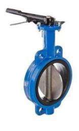 ATAM 100 mm Manual CI Butterfly Valves Flanged PN 1.6_0