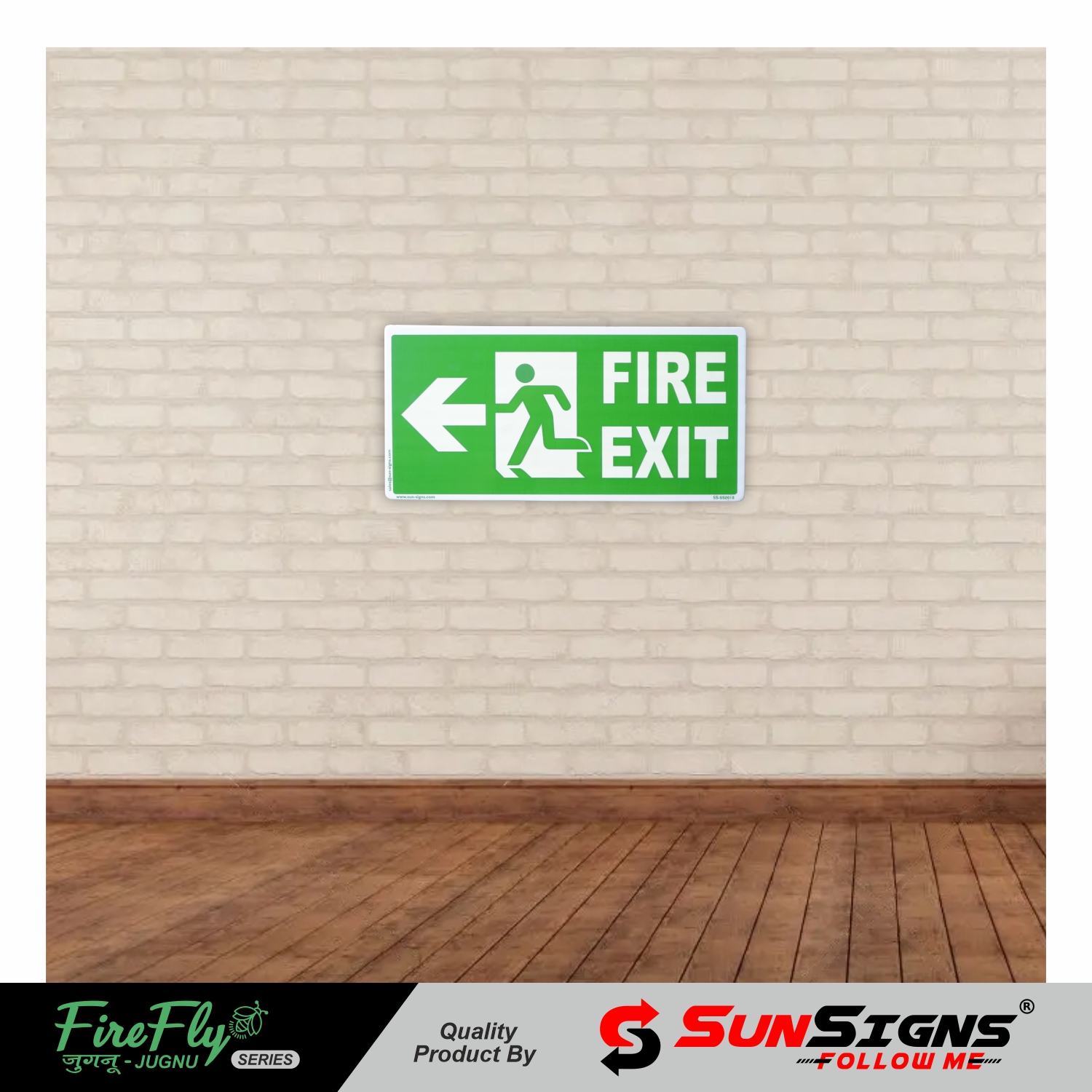 SUNSIGNS Direction Signages 12 x 6 inch ABS Sheet_2