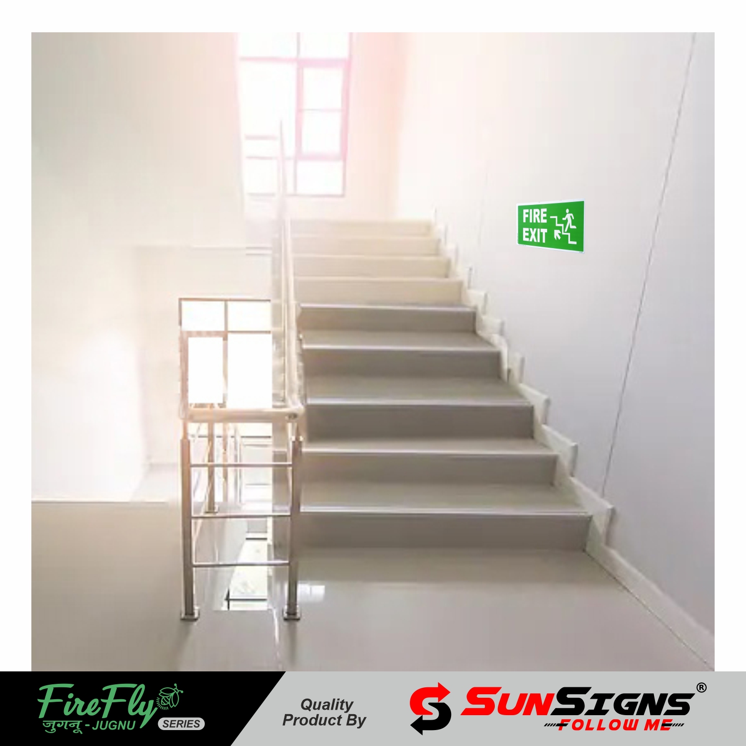 SUNSIGNS Direction Signages 12 x 6 inch ACP Sheet_2