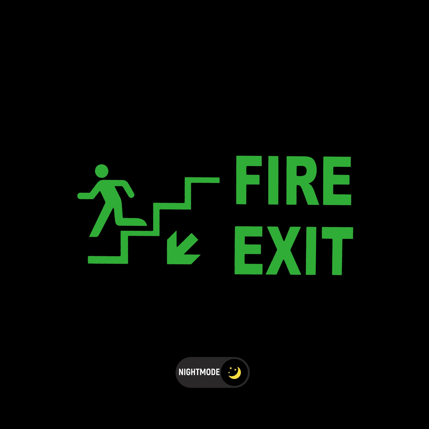 SUNSIGNS Direction Signages 12 x 6 inch ABS Sheet_1