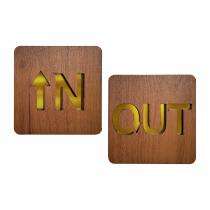 SUNSIGNS Workplace Signages 4 x 4 inch MDF_0