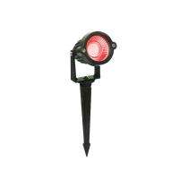 D'Mak 3W-REDGARDENLIGHT 3 W Round IP65 Red Garden Light_0