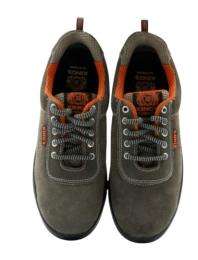 IMPACT by Honeywell Buff Suede Leather Steel Toe Safety Shoes Brown_0