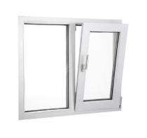 SUNSHINE Tilt & Turn 2 Track 2 Panel White uPVC Window 2.5 x 3 ft_0