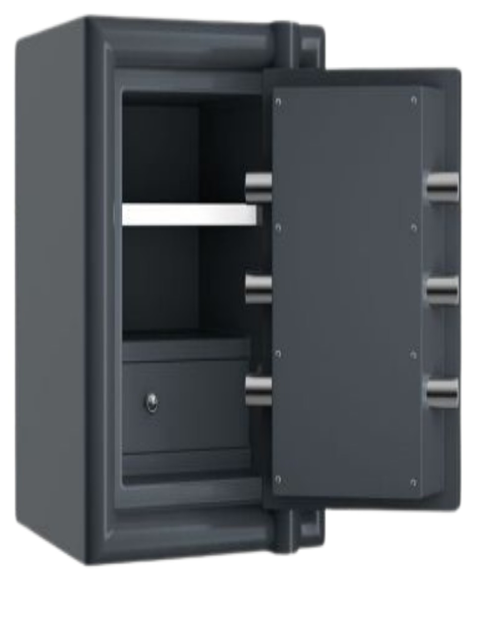 Siddhi Safe Mild Steel Key Safety Lockers 50 L Fire & Burgler 28"_2