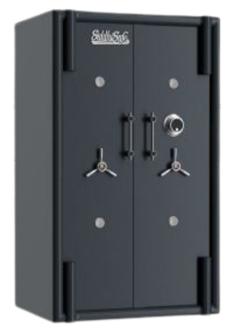 Siddhi Safe Mild Steel Key Safety Lockers 300 L Fire & Burgler 60" DD_1