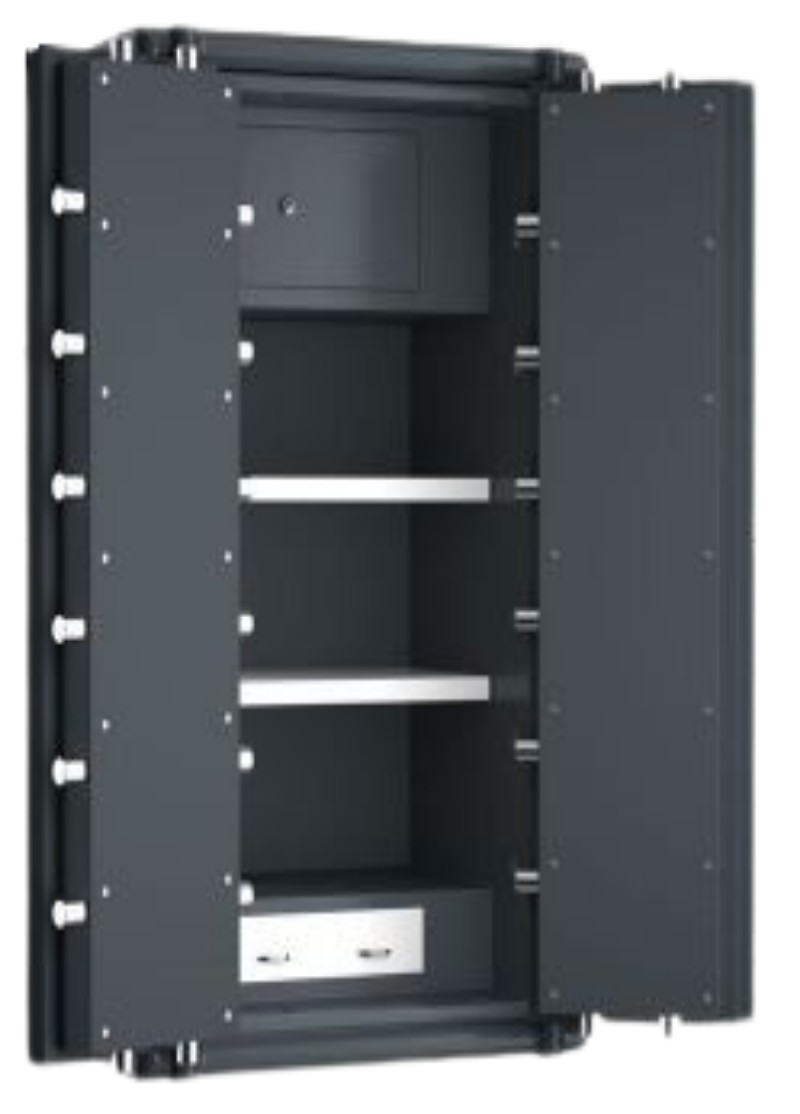 Siddhi Safe Mild Steel Key Safety Lockers 300 L Fire & Burgler 60" DD_2
