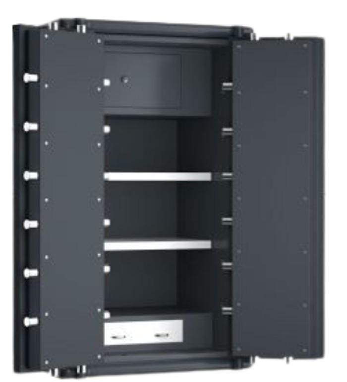 Siddhi Safe Mild Steel Key Safety Lockers 381 L Fire & Burgler 72"_2