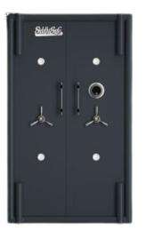 Siddhi Safe Mild Steel Key Safety Lockers 381 L Fire & Burgler 72"_0