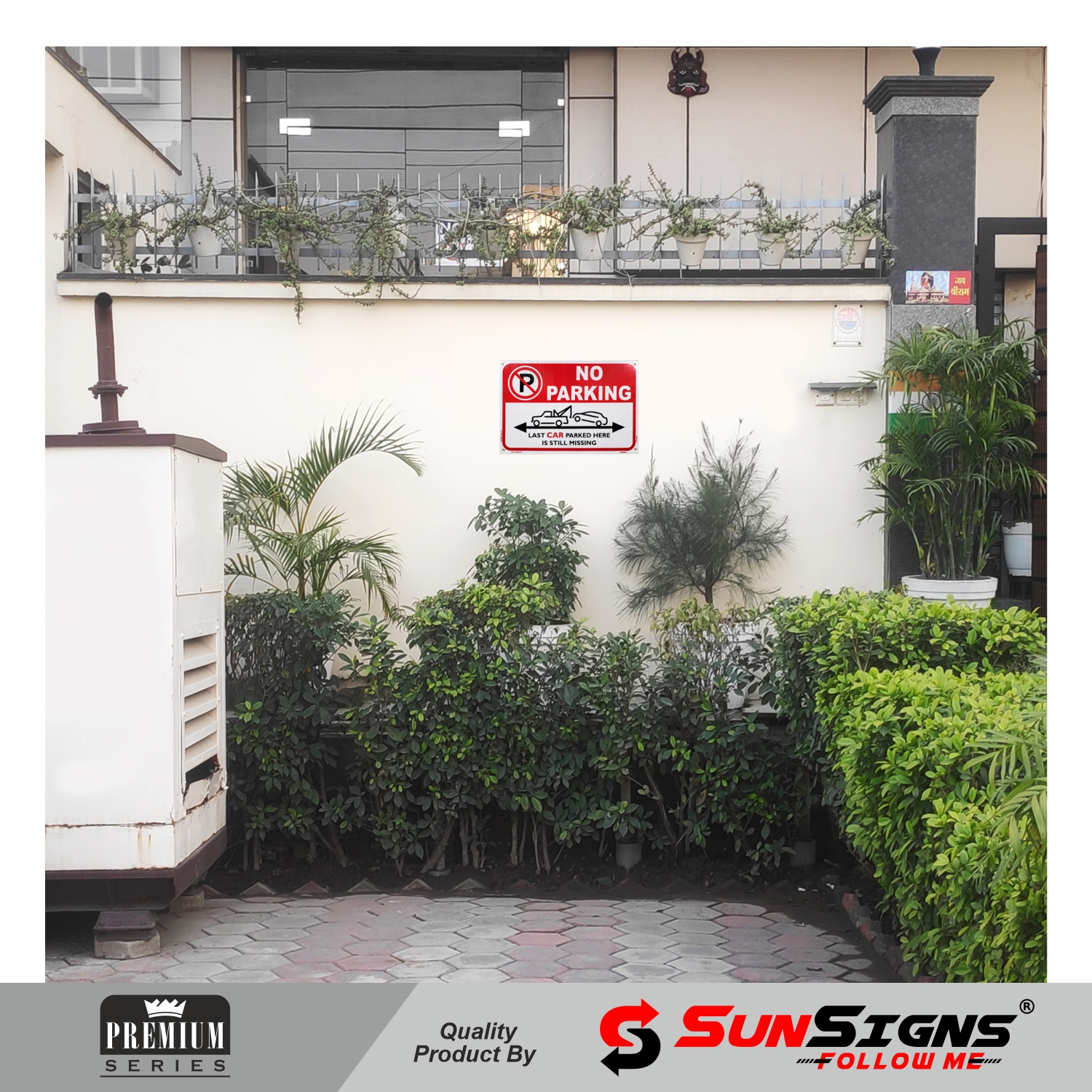 SUNSIGNS Prohibition Signages 12 x 18 inch ACP Sheet_1