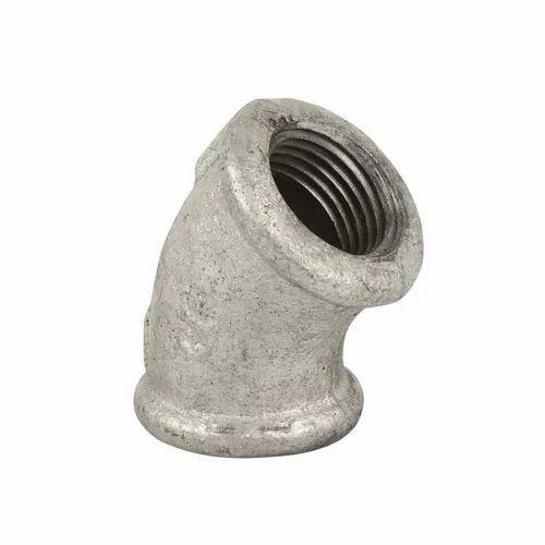 Ambaji Mild Steel Female 45 Degree Elbows 3 inch_0