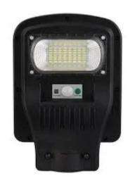 JE 30 W Cool White LED Plastic 5 Ah Solar Street Light_0