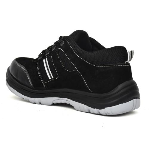 AKF Leather Steel Toe Safety Shoes Black_2