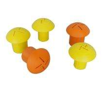 ASHTAVINAYAK Plastic Rebar Caps Yellow and Orange_0