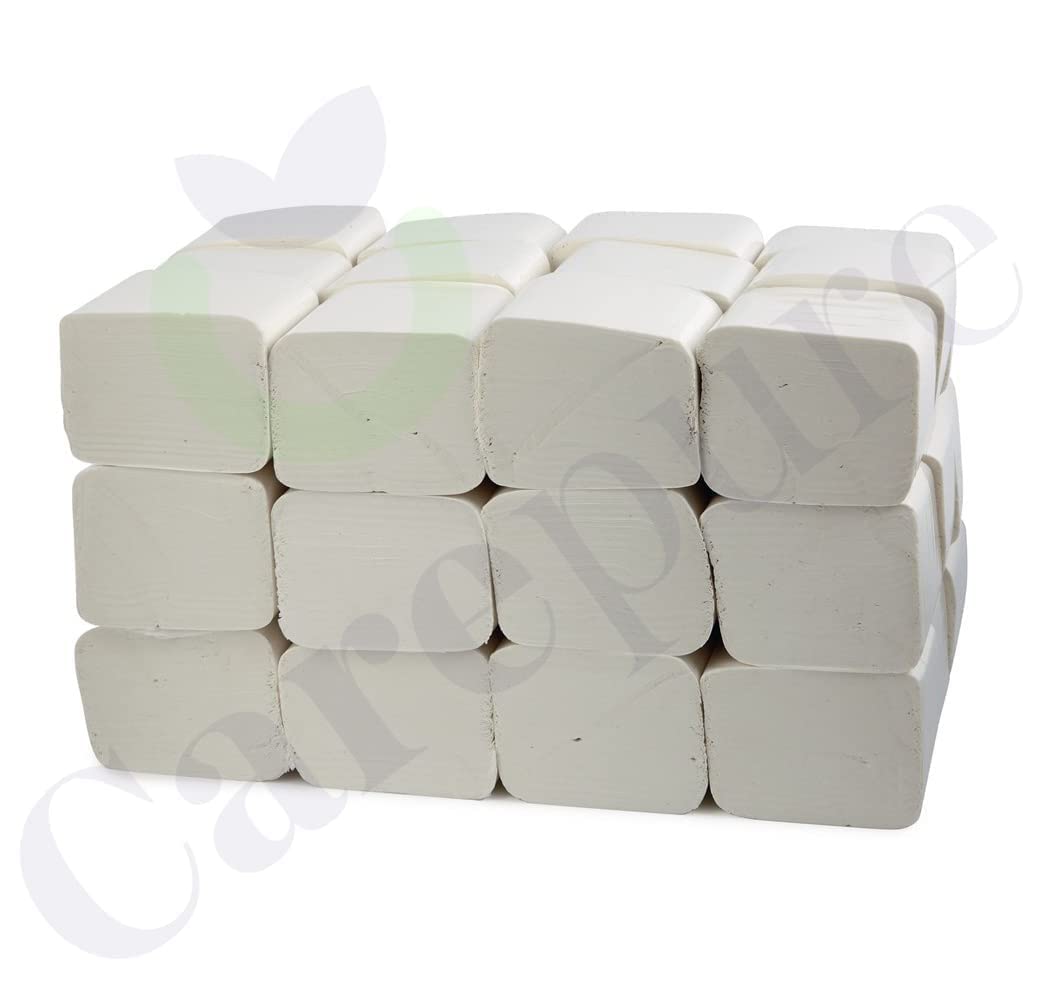 N- Fold Tissue Paper Box Plain 21 x 21 cm White_4