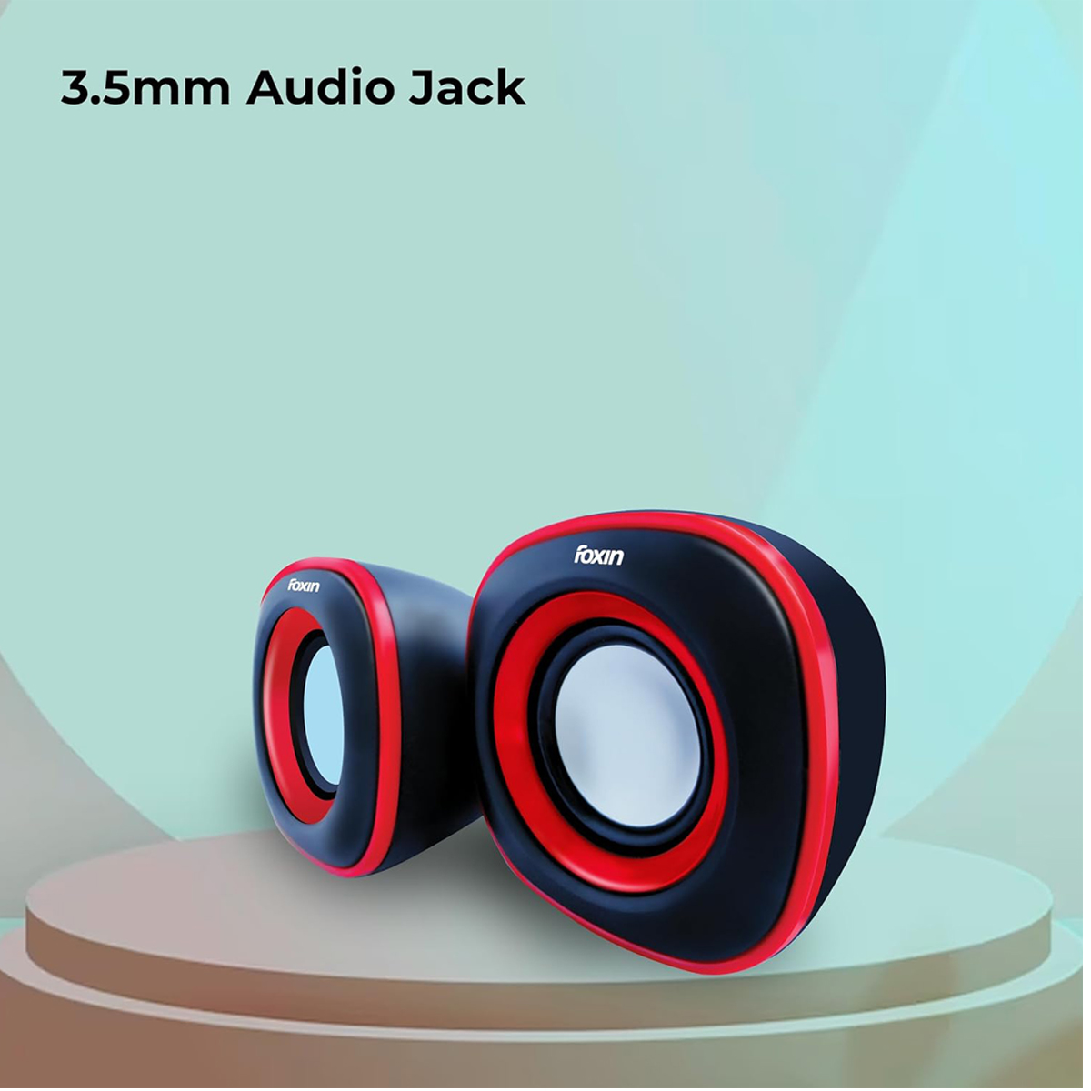 Foxin FMS 375 Plus 2.0 Home 3 W Multimedia Speaker USB, AUX_1