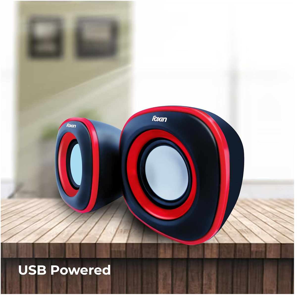 Foxin FMS 375 Plus 2.0 Home 3 W Multimedia Speaker USB, AUX_2