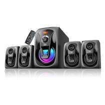 Foxin 90Watt 4.1 Channel FMS 5400 Home 90 W Multimedia Speaker USB, SD Card, FM, AUX V5.0_0