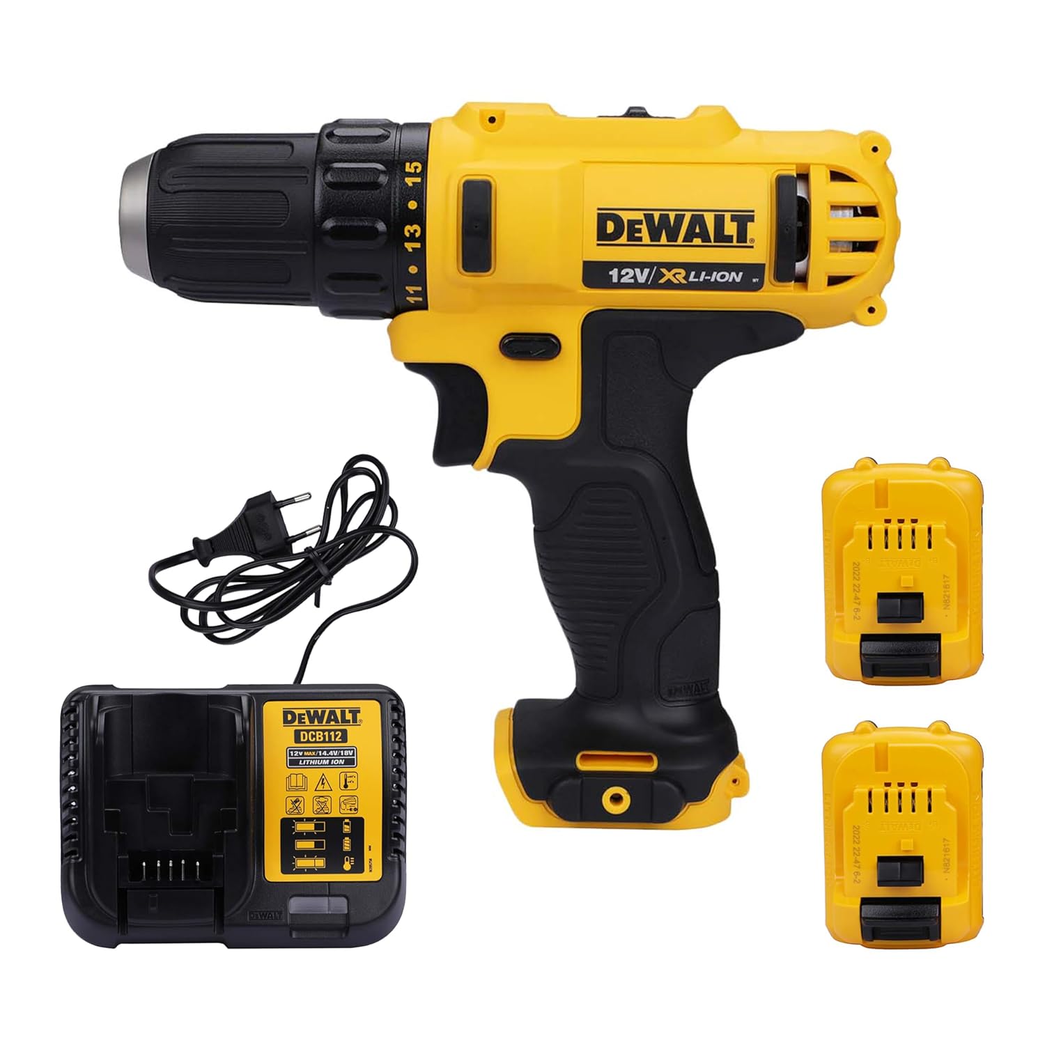 DEWALT 10 - 20 mm Cordless Rotary Hammer Drill DCD710D2-IN 12 V_1
