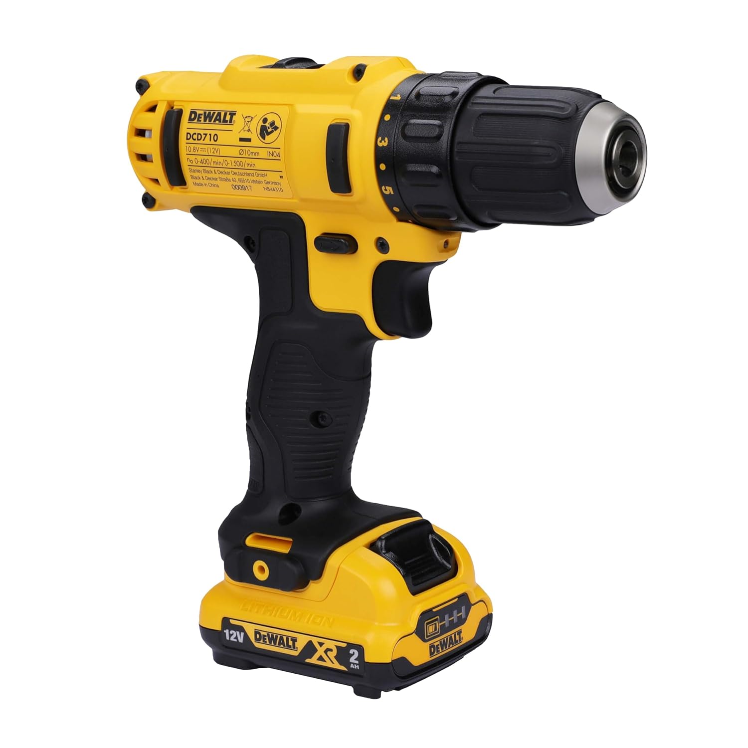 DEWALT 10 - 20 mm Cordless Rotary Hammer Drill DCD710D2-IN 12 V_2