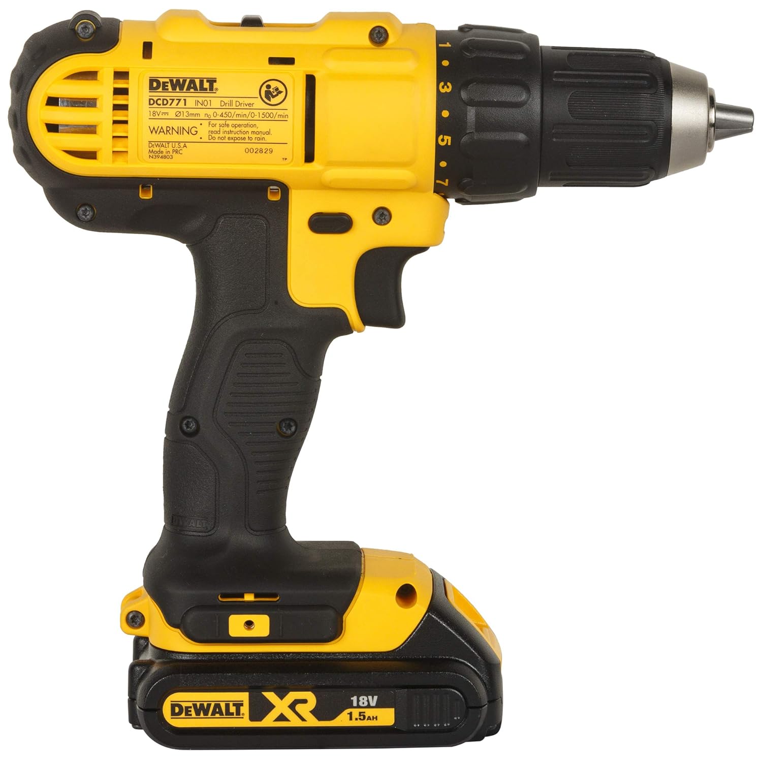 DEWALT 13 - 25 mm Cordless Rotary Hammer Drill DCD771S2-IN 20 V_2